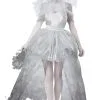 Ghostly Bride Adult Costume -Cheap Kids Costumes Store 01287 full 1