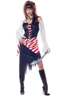 Ruby Pirate Beauty Adult Costume