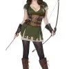 Lady Robin Hood Adult Costume 1 Lady Robin Hood Adult Costume -Cheap Kids Costumes Store 01358 full 1