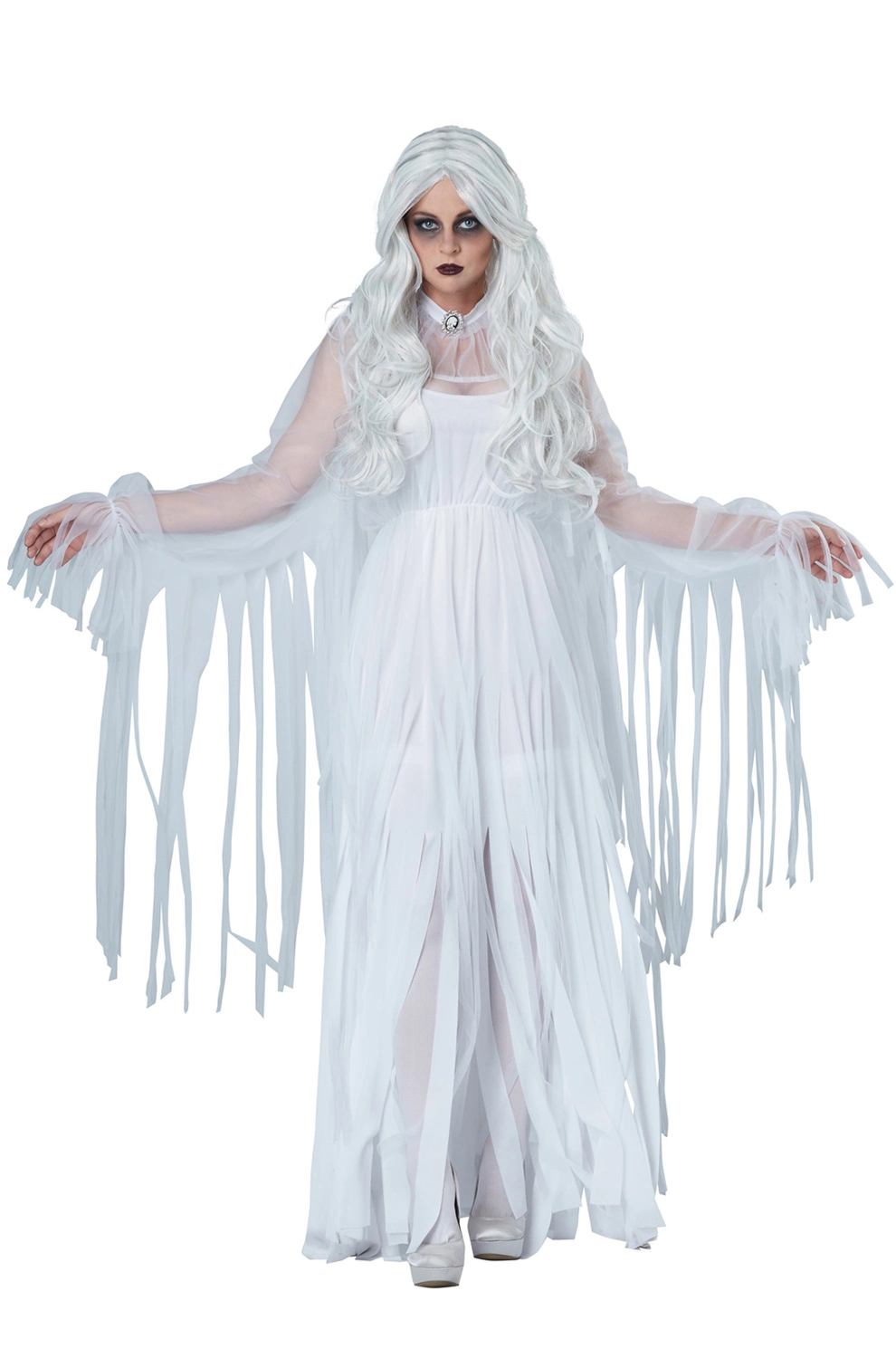Ghostly Spirit Adult Costume 3 Ghostly Spirit Adult Costume