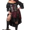 Pirate Wench Plus Size Costume -Cheap Kids Costumes Store 01715 full 1