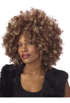 Fine Foxy Fro Costume Wig