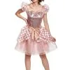 Rose Gold Minnie Deluxe Adult Costume -Cheap Kids Costumes Store D103099 full 1