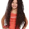 Moana Deluxe Child Wig -Cheap Kids Costumes Store D21193 full 1