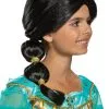 Princess Jasmine Child Wig -Cheap Kids Costumes Store D21604 full 1