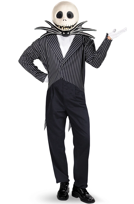 Jack Skellington Deluxe Adult Costume 3 Jack Skellington Deluxe Adult Costume