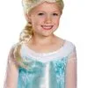 Elsa Child Wig -Cheap Kids Costumes Store D79354 full 1