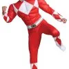 Red Ranger Classic Muscle Adult Costume