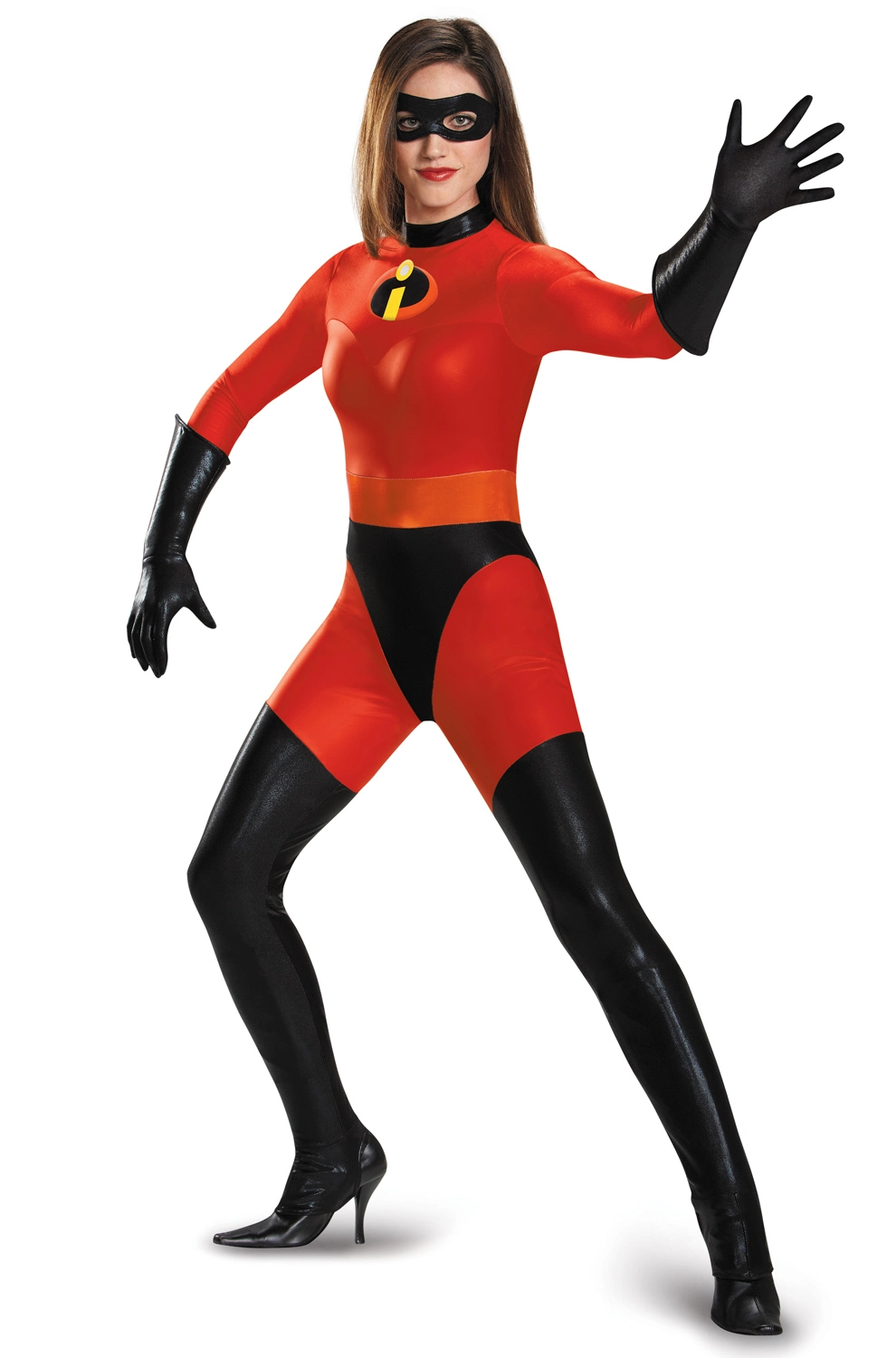 Mrs. Incredible Bodysuit Costume Adult Costume 3 Mrs. Incredible Bodysuit Costume Adult Costume
