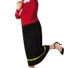Olive Oyl Plus Size Costume -Cheap Kids Costumes Store F102735 full 1