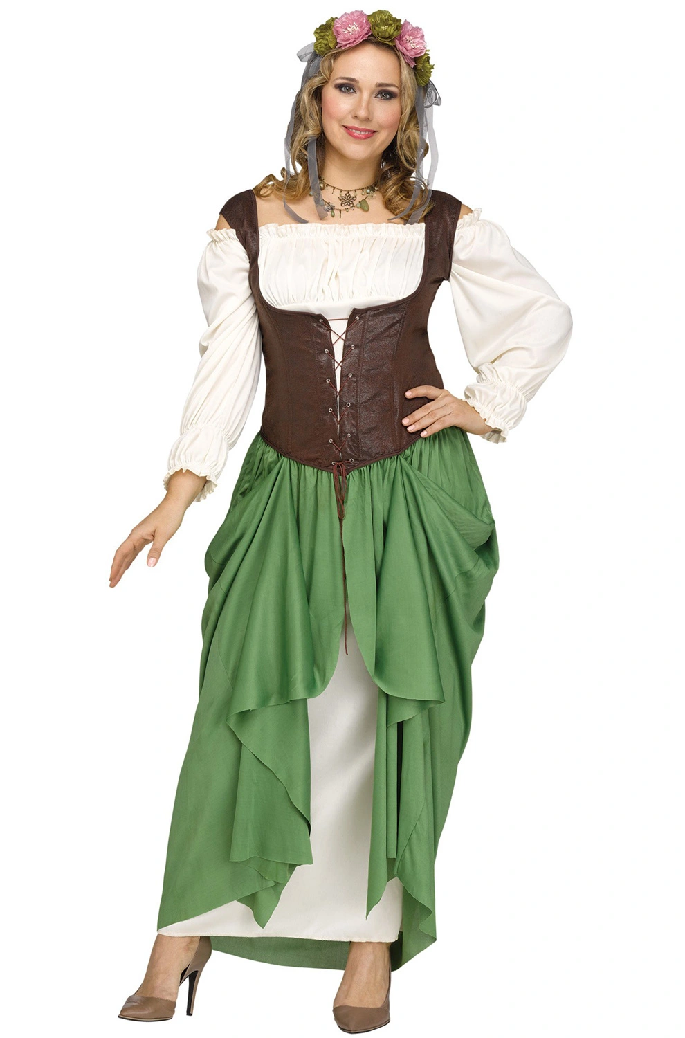 Serving Wench Plus Size Costume 3 Serving Wench Plus Size Costume