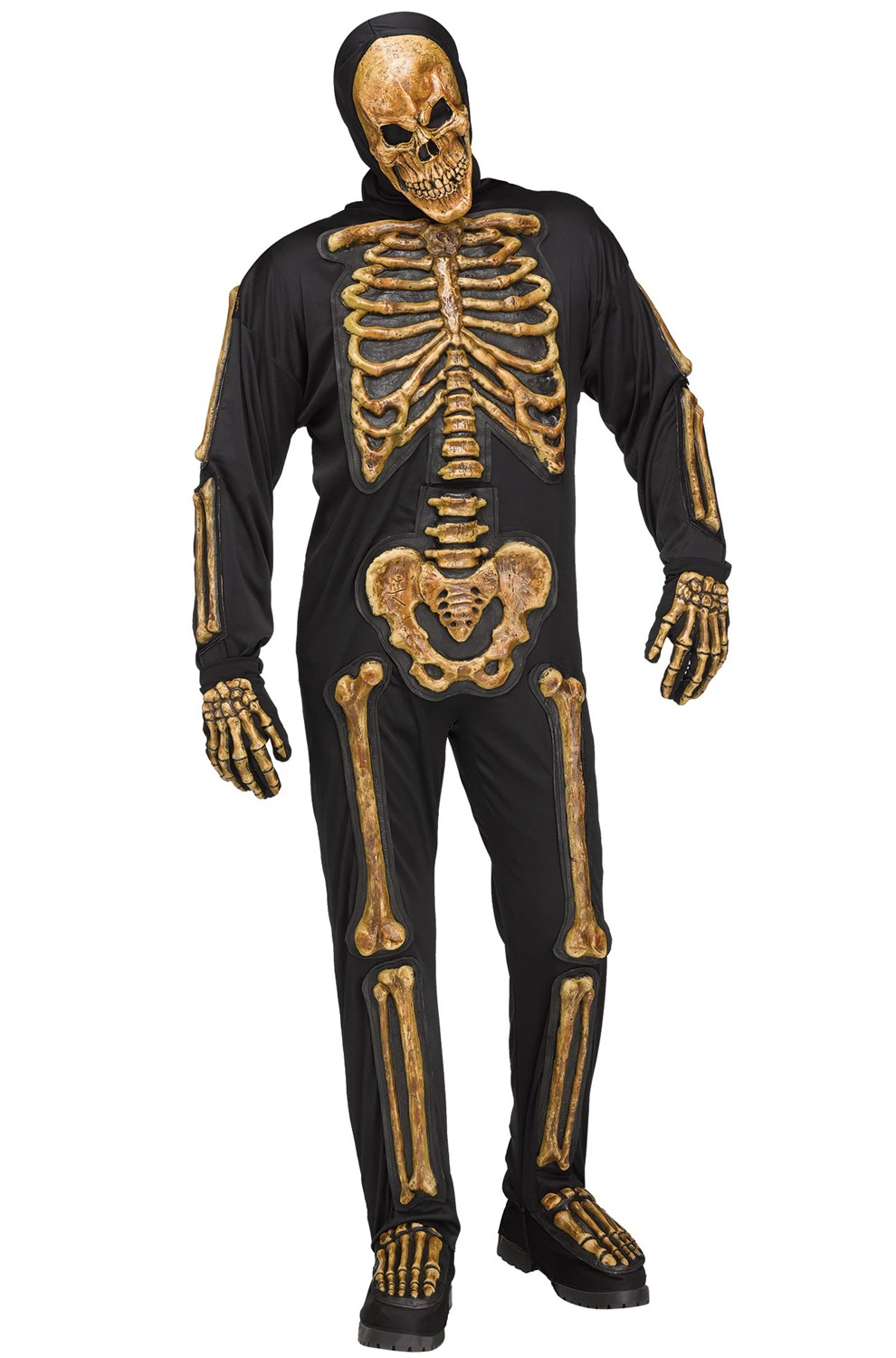 Realistic Skelebones Adult Costume 3 Realistic Skelebones Adult Costume