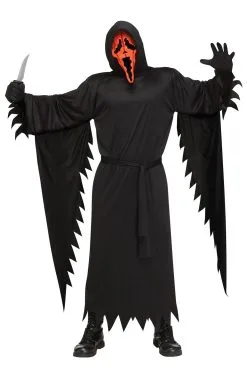 Pumpkin Ghost Face Adult Costume