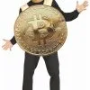 Bitcoin Adult Costume -Cheap Kids Costumes Store F137814 full 1