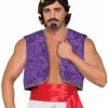 Genie Vest Adult Costume (Purple) -Cheap Kids Costumes Store FM76415 full 1