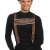 Lederhosen Adult Suspenders -Cheap Kids Costumes Store FM77643 full 1
