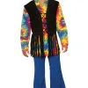 Tie Dye Dude Adult Costume