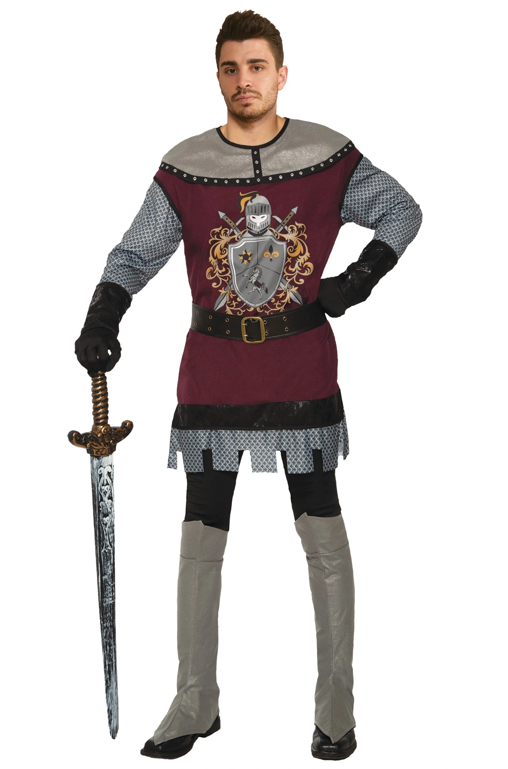 Regal Knight Adult Costume (Large) 3 Regal Knight Adult Costume (Large)