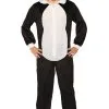 Hooded Panda Jumpsuit Adult Costume -Cheap Kids Costumes Store FM85738 full 1