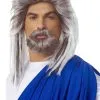 King Of The Sea Wig And Beard -Cheap Kids Costumes Store FR24837 full 1