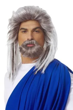 King Of The Sea Wig And Beard