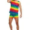 Festive Rainbow Adult Costume