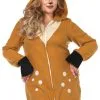 Cozy Fawn Plus Size Costume -Cheap Kids Costumes Store L85587X full 1