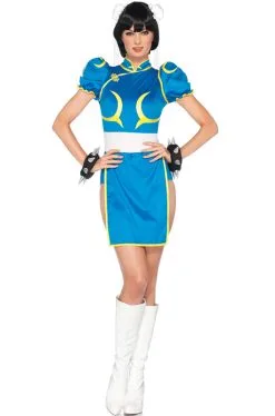 Street Fighter Chun-Li Deluxe Adult Costume