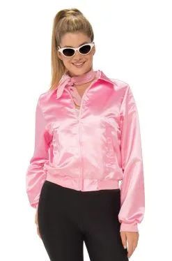 Pink Ladies Jacket Plus Size Costume