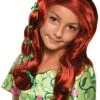 DC Super Hero Girls Poison Ivy Child Wig -Cheap Kids Costumes Store R32970 full 1