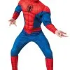 Marvel Deluxe Spider-Man Adult Costume -Cheap Kids Costumes Store R702055 full 1