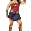 JL Deluxe Woman Woman Plus Size Costume