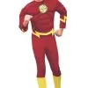Deluxe The Flash Adult Costume -Cheap Kids Costumes Store R888079 full 1