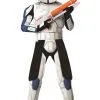 Star Wars Clone Wars Deluxe Clone Trooper Captain Rex Adult Costume