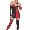 Harley Quinn Adult Costume -Cheap Kids Costumes Store R889965 full 1
