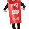 Taco Bell Sauce Packet Fire Adult Costume