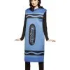 Crayola Blue Adult Costume (S/M) -Cheap Kids Costumes Store RA450003 full 1