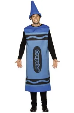 Crayola Blue Adult Costume (L/XL)