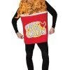 Bucket Of Fried Chicken Adult Costume -Cheap Kids Costumes Store RA6208A full 1