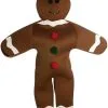 Gingerbread Man Cookie Adult Costume