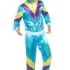 80s Fashion Male Shell Suit Adult Costume -Cheap Kids Costumes Store SM39298 full 1