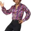 60s Psychedelic CND Shirt Adult Costume -Cheap Kids Costumes Store SM47194 full 1