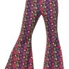 60s Psychedelic CND Flared Trousers Adult Costume