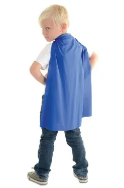 Blue Superhero Cape